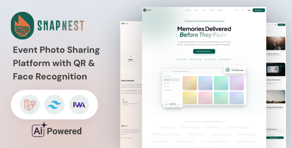 SnapNest – Event Photo Sharing Platform